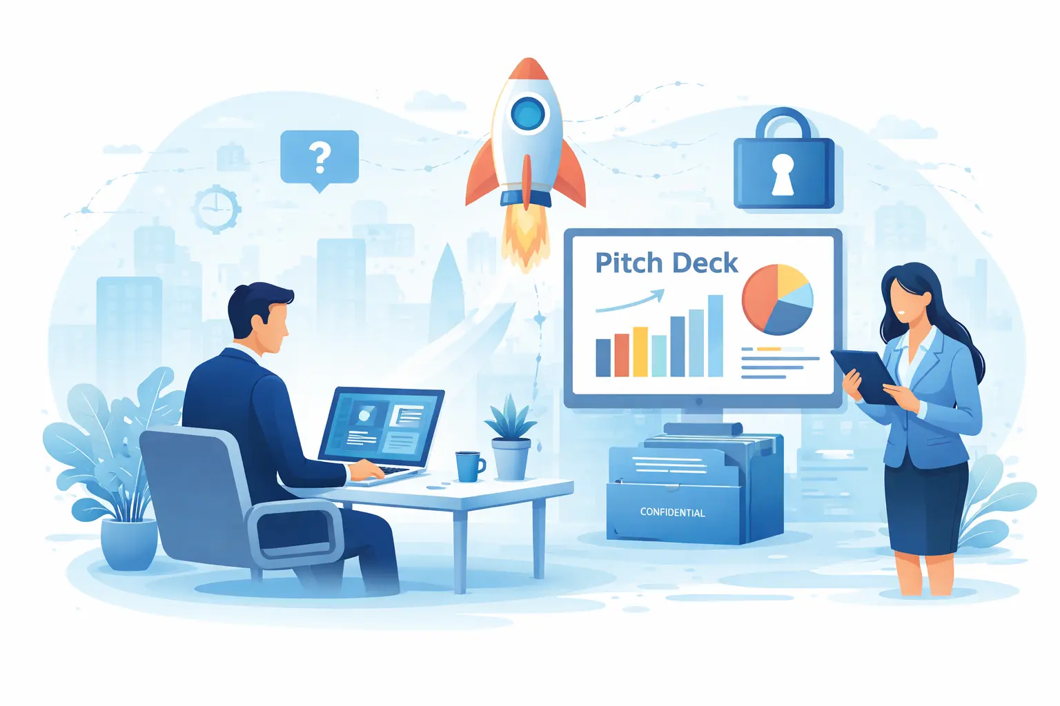 Dataroom voor startups